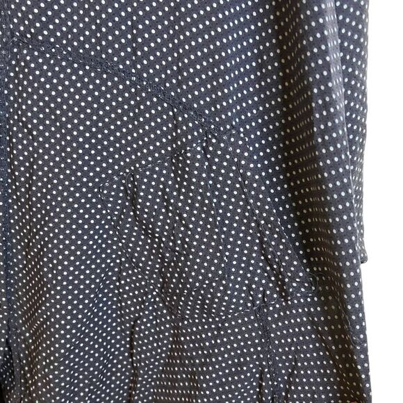 NWT! House of tweed navy polka dot tunic - Picture 9 of 10